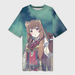 Женская длинная футболка Рафталия