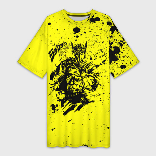 Женская длинная футболка JoJo Bizarre Adventure / 3D-принт – фото 1