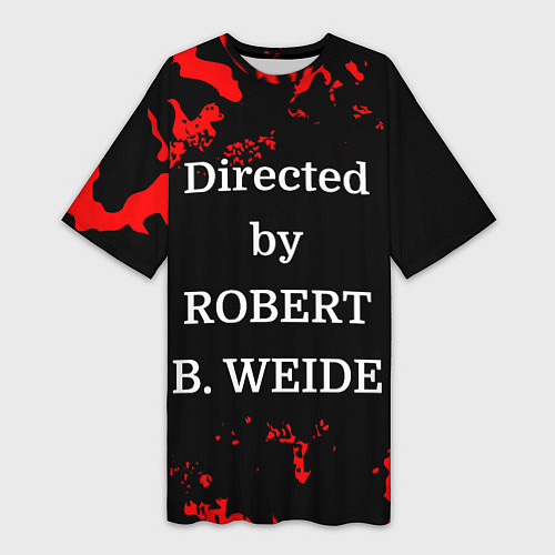 Женская длинная футболка Directed by ROBERT B WEIDE / 3D-принт – фото 1