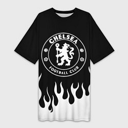 Женская длинная футболка Chelsea BW
