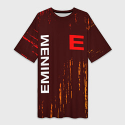 Женская длинная футболка EMINEM ЭМИНЕМ