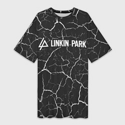 Женская длинная футболка LINKIN PARK ЛИНКИН ПАРК