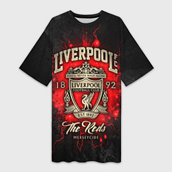 Женская длинная футболка LIVERPOOL FC