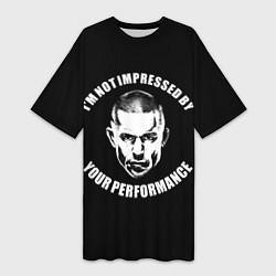 Женская длинная футболка Жорж Сен-Пьер