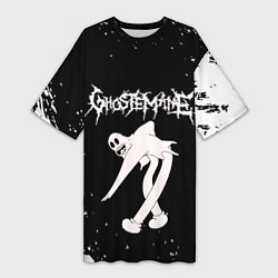 Футболка женская длинная GHOSTEMANE, цвет: 3D-принт