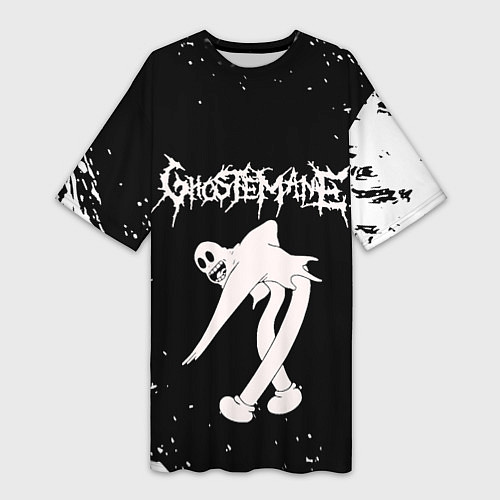 Женская длинная футболка GHOSTEMANE / 3D-принт – фото 1