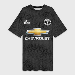 Женская длинная футболка MANCHESTER UNITED 2021 - AWAY