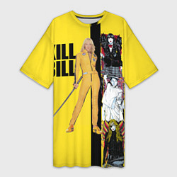Женская длинная футболка Убить Билла