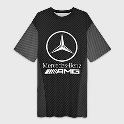 Женская длинная футболка MERCEDES-BENZ