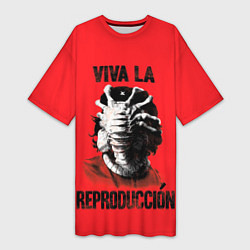 Женская длинная футболка VIVA LA