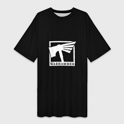Женская длинная футболка Вархамер