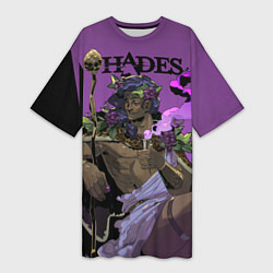 Футболка женская длинная Hades - Дионис, цвет: 3D-принт