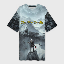 Женская длинная футболка The Elder Scrolls