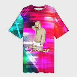 Женская длинная футболка Ваня Дмитриенко