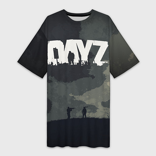 Женская длинная футболка DayZ Headshot / 3D-принт – фото 1