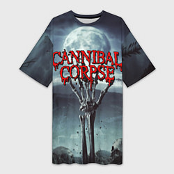 Женская длинная футболка CANNIBAL CORPSE