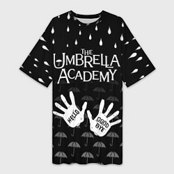 Женская длинная футболка АКАДЕМИЯ АМБРЕЛЛА