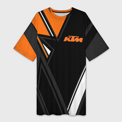 Женская длинная футболка KTM КТМ