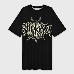 Женская длинная футболка Slipknot 1995