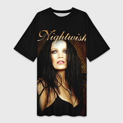 Женская длинная футболка Nightwish