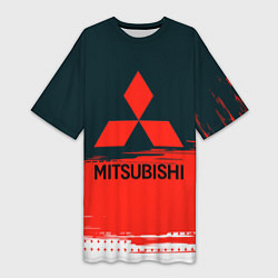 Женская длинная футболка MITSUBISHI МИТСУБИШИ Z