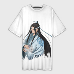 Женская длинная футболка Лань Чжань