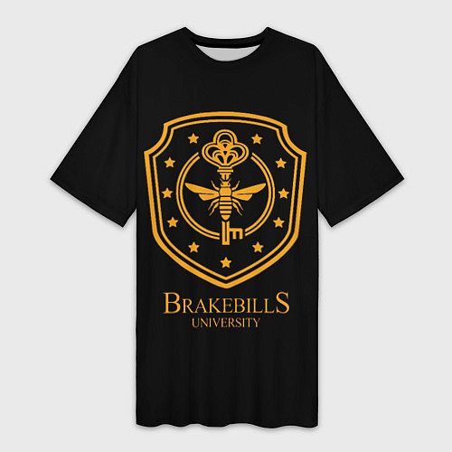 Женская длинная футболка Волшебники Brakebills / 3D-принт – фото 1