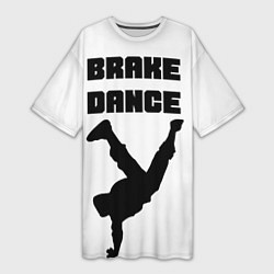 Женская длинная футболка Brake Dance