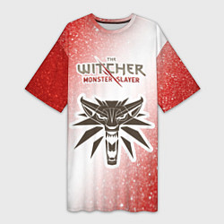 Женская длинная футболка The Witcher Monster Slayer - Noise