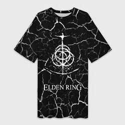 Женская длинная футболка Elden Ring - Cracks