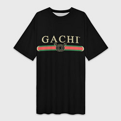 Женская длинная футболка GACHI B 3D