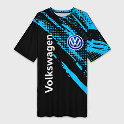 Женская длинная футболка Volkswagen Фольксваген