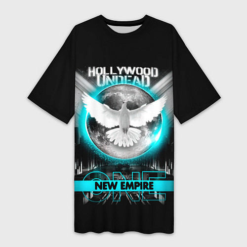 Женская длинная футболка New Empire, Vol 1 - Hollywood Undead / 3D-принт – фото 1