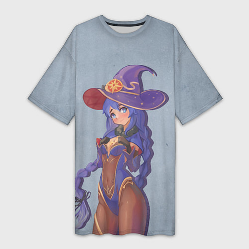 Женская длинная футболка Рокси Мигурдиа / 3D-принт – фото 1