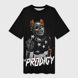 Женская длинная футболка THE PRODIGY FLINT