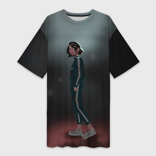 Женская длинная футболка Вера Ванг / 3D-принт – фото 1