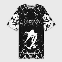 Женская длинная футболка GHOSTEMANE BLACK FOREST