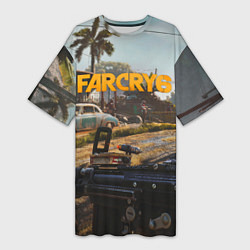 Женская длинная футболка Far Cry 6 game art