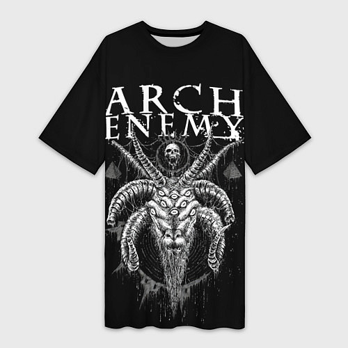 Женская длинная футболка Arch Enemy, War Eternal / 3D-принт – фото 1