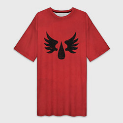 Женская длинная футболка Кровавые ангелы цвет легиона 9