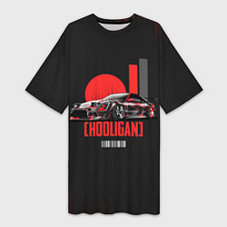 Женская длинная футболка HOOLIGAN HOONIGAN