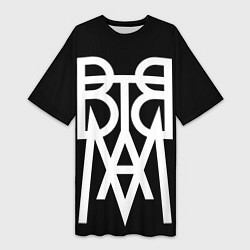 Женская длинная футболка BTBAM - Between the Buried and Me