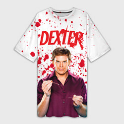 Женская длинная футболка Декстер Dexter