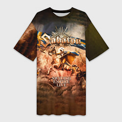 Женская длинная футболка Swedish Empire Live - Sabaton