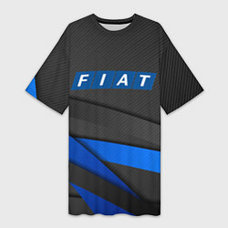 Женская длинная футболка FIAT SPORT ФИАТ СПОРТ