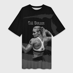 Женская длинная футболка Валентина The Bullet