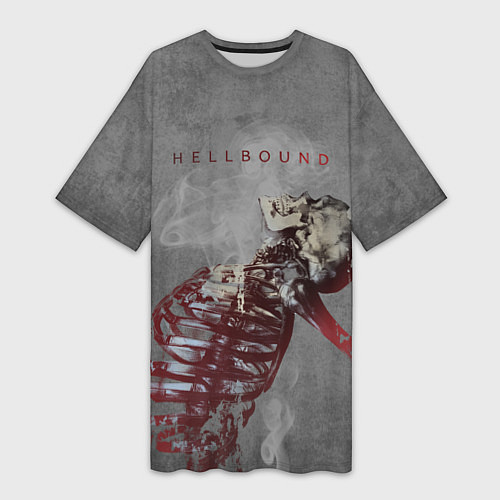 Женская длинная футболка Hellbound Новая истина / 3D-принт – фото 1