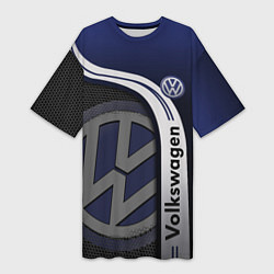 Женская длинная футболка Volkswagen Фольксваген
