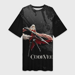 Женская длинная футболка Ева Ру Code Vein