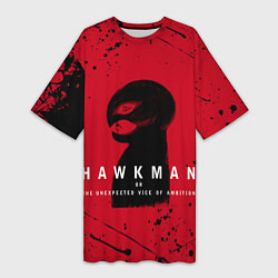 Женская длинная футболка HAWKMAN BERSERK